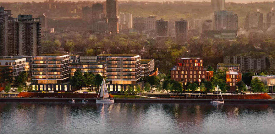 Waterfront Redevelopment Plan by Bruce Kuwabara